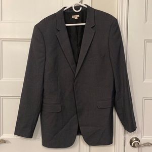 Merona two button sports coat in dark gray